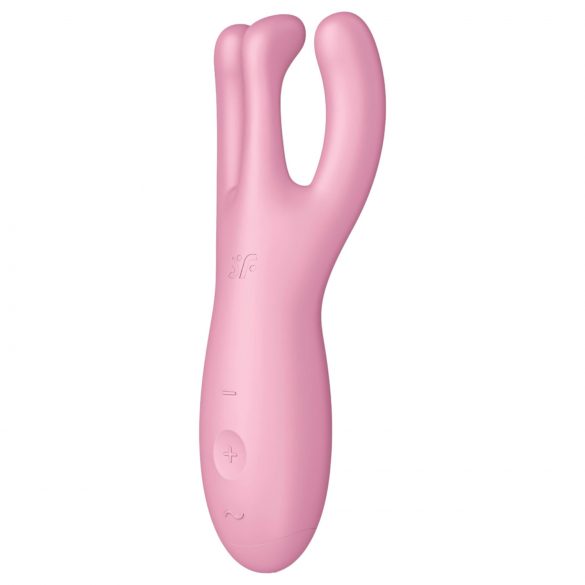 Satisfyer Threesome 4 - smart klitorisstimulator (rosa)