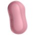 Satisfyer Cotton Candy - uppladdningsbar lufttrycksvibrator för klitoris (korall)