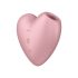 Satisfyer Cutie Heart - uppladdningsbar lufttrycksvibrator (rosa)