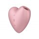 Satisfyer Cutie Heart - uppladdningsbar lufttrycksvibrator (rosa)