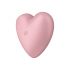 Satisfyer Cutie Heart - uppladdningsbar lufttrycksvibrator (rosa)