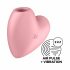 Satisfyer Cutie Heart - uppladdningsbar lufttrycksvibrator (rosa)