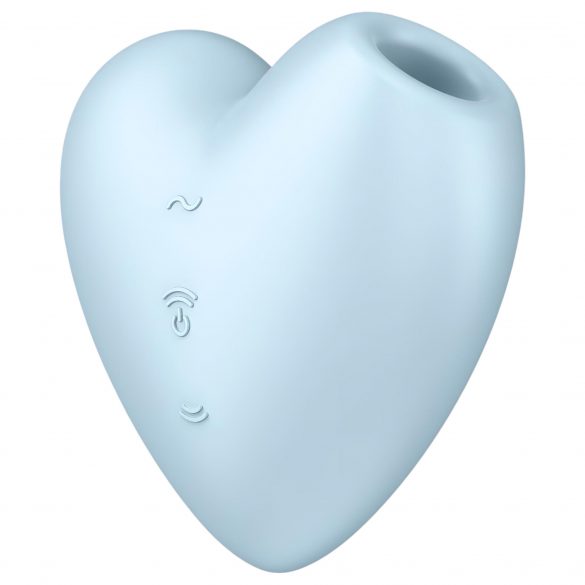 Satisfyer Cutie Heart - uppladdningsbar luftvibrator (blå)