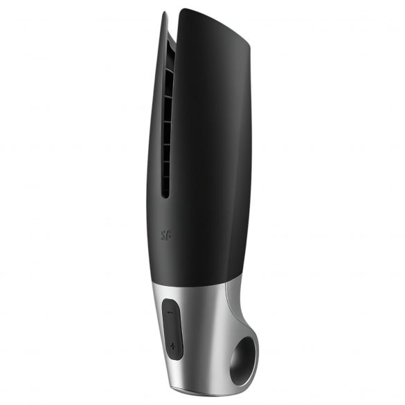 Satisfyer Power - smart, uppladdningsbar masturbator (svart-silver)