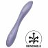 Satisfyer G-spot Flex 2 - uppladdningsbar, vattentät G-punkt vibrator (lila)