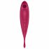 Satisfyer Twirling Pro - smart 2-i-1 klitorisstimulator (röd)