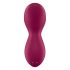 Satisfyer Exciterrr - roterande pärlvibrator för klitoris (röd)