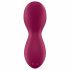 Satisfyer Exciterrr - roterande pärlvibrator för klitoris (röd)