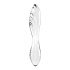 Satisfyer Dazzling Crystal - Double-Ended Glass Dildo (Clear) 