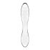 Satisfyer Dazzling Crystal - Double-Ended Glass Dildo (Clear) 