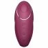 Satisfyer Tap & Climax 1 - 2-i-1 vibrator och klitorisstimulator (röd)