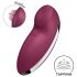 Satisfyer Tap & Climax 2 - 2-i-1 klitorisstimulator och vibrator (röd)