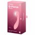 Satisfyer G-Force - Uppladdningsbar, vattentät G-punkt vibrator (rosa)