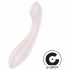 Satisfyer G-Force - batteridriven, vattentät G-punkt vibrator (beige)