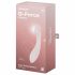 Satisfyer G-Force - batteridriven, vattentät G-punkt vibrator (beige)