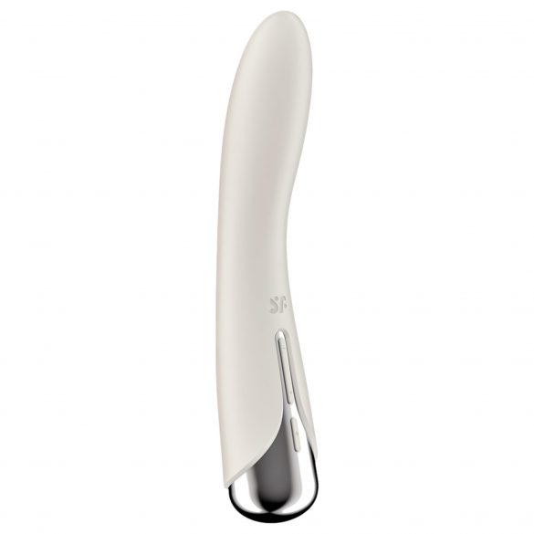 Satisfyer Spinning Vibe 1 - roterande G-punktsvibrator (beige)