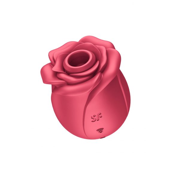 Satisfyer Pro 2 Rose Classic - batteridriven luftvågklitorisstimulator (röd)