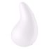 Satisfyer Dew Drop - uppladdningsbar, vattentät klitorisstimulator (vit)