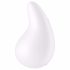 Satisfyer Dew Drop - uppladdningsbar, vattentät klitorisstimulator (vit)