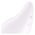 Satisfyer Dew Drop - uppladdningsbar, vattentät klitorisstimulator (vit)