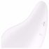 Satisfyer Dew Drop - uppladdningsbar, vattentät klitorisstimulator (vit)