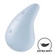 Satisfyer Dew Drop - uppladdningsbar, vattentät klitorisstimulator (blå)