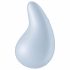 Satisfyer Dew Drop - uppladdningsbar, vattentät klitorisstimulator (blå)