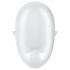 Satisfyer Cutie Ghost - uppladdningsbar luftvågs klitorisstimulator (vit)