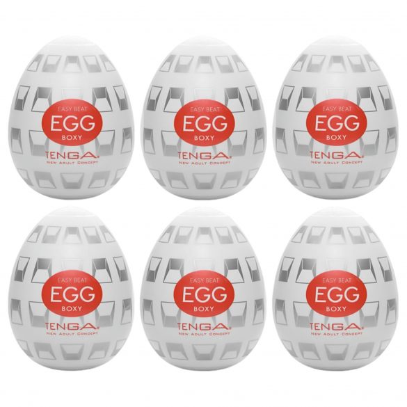 TENGA Egg Boxy - onanitägg (6 st)