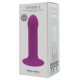 Hitsens 6 - formbar sugkopp dildo (lila)