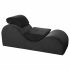 Liberator Esse Lounger - justerbar sexsoffa (svart)