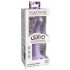 Dillio Curious Five - sugpropp silikon dildo (15 cm) - lila