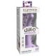 Dillio Curious Five - sugpropp silikon dildo (15 cm) - lila