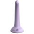 Dillio Nyfiken Fem - sugpropp silikon dildo (15cm) - lila