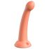 Dillio Hemlig Utforskare - sugkopp dildo (17 cm) - orange