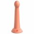 Dillio Hemlig Utforskare - sugkopp dildo (17 cm) - orange