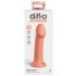 Dillio Big Hero - Sugkoppsdildo silikon (17 cm) - orange