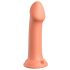 Dillio Big Hero - Sugkoppsdildo silikon (17 cm) - orange