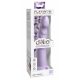 Dillio Slim Seven - sugkopp dildo (20cm) - lila