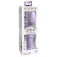 Dillio Super Eight - sugpropp silikon dildo (21 cm) - lila