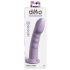 Dillio Super Eight - sugpropp silikon dildo (21 cm) - lila