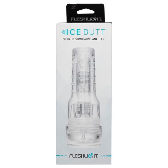 Fleshlight Ice Butt - genomskinlig onaniprodukt (genomskinlig)