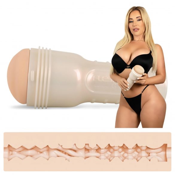 Fleshlight Savannah Bond - realistisk vagina (natur)