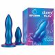 Durex Deep & Deeper - Analdildo Set - 2 delar (blå)