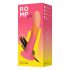 ROMP Dizi - Flexible Silicone Dildo (Pink-Orange) 