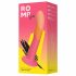 ROMP Dizi - Flexible Silicone Dildo (Pink-Orange) 