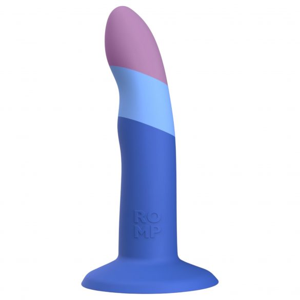 ROMP Piccolo - flexibel silikon dildo (blå-lila)