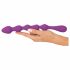 You2Toys - Kulformad, flexibel analdildo - (lila)