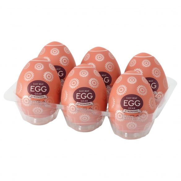 TENGA Egg Gear Stronger - onaniägg (6 st)