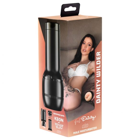 Kiiroo Dainty Wilder - konstgjina - PowerBlow kompatibel (natur)